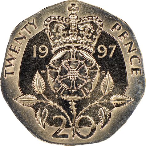 twenty pence coin date